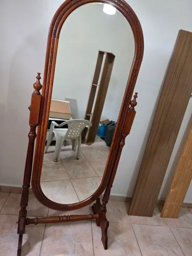 espelho Antigo de corpo inteiro - Vintage