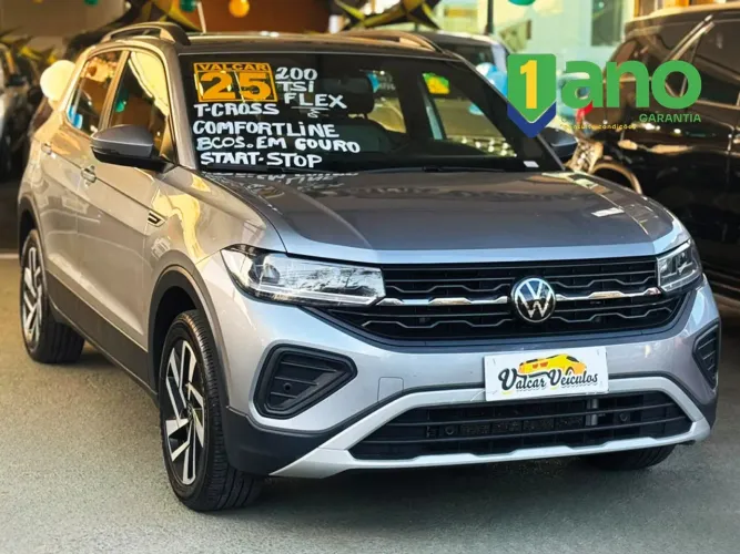 Volkswagen T-Cross Comfortline 1.0 TSI Flex 5P Aut. 2025