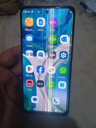 Motorola g52 128gb (com defeito na tela)