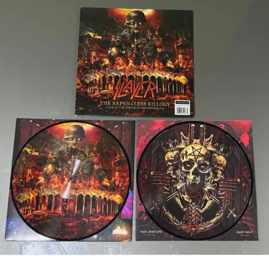 Lp Picture Slayer Repentless Killogy raro importado 