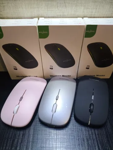 Mouse sem fio recarregável
