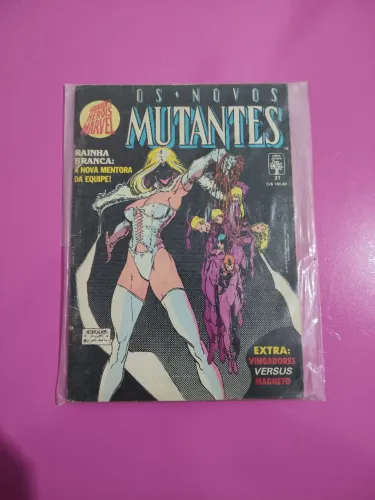 Os Novos Mutantes 31 HQ Gibi revista Rainha Branca
