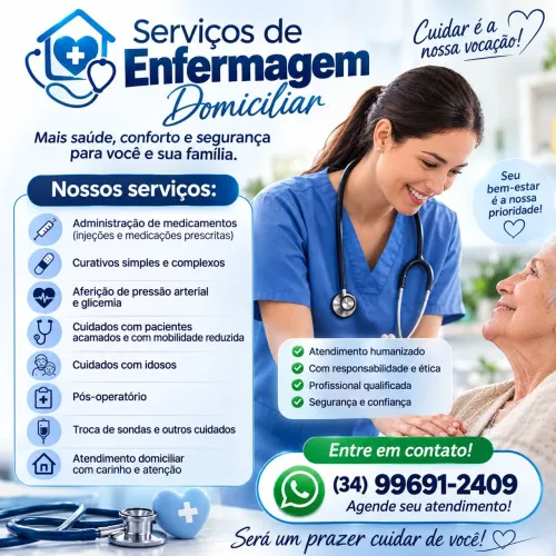 SERVIÇOS DE ENFERMAGEM DOMICILIAR