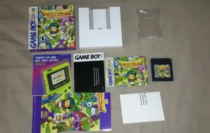 Dragon Warrior Monster 2 Taras Adventure Original Game Boy