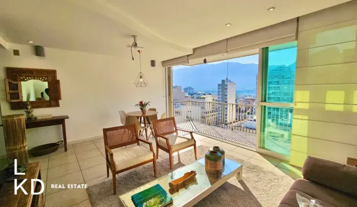 Apartamento Mobiliado para locação em Ipanema com 3 quartos e 1 vaga