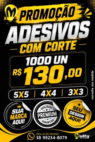ADESIVOS COM RECORTE 