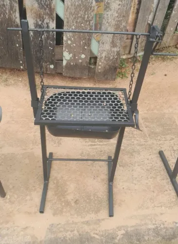 Mini churrasqueira