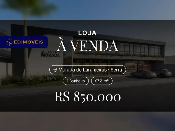 Loja em Morada de Laranjeiras, espaço ideal para o seu futuro negócio