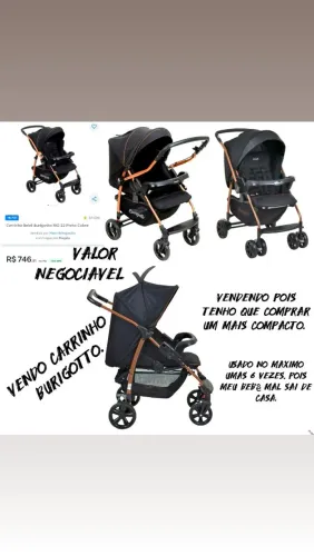 Carrinho bebê Burigotto