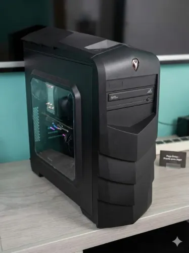 Gabinete com placa mae Dual core 1 GB ram DDR2
