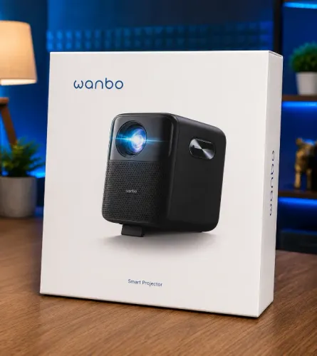 Projetor Portátil Wanbo Mozart 1-WPB81 900 Lumens Full HD Bivolt - Azul