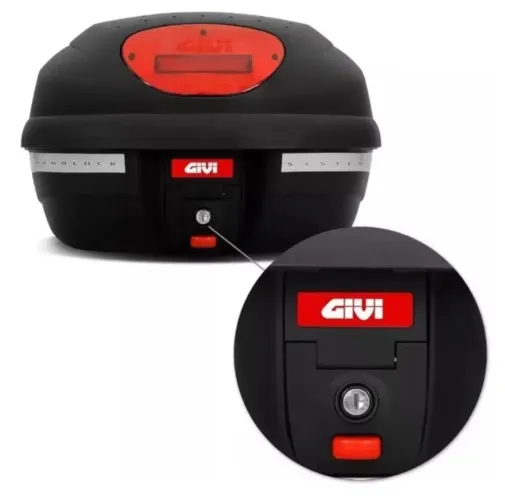 Baú Givi E33N Monolock Point 33 Litros - Original
