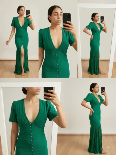 Vestido verde