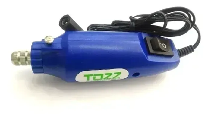 Mini furadeira TOZZ - bivolt -12000 RPM/12VDC