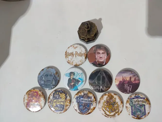 Lote Harry Potter + Power Rangers - 17 Peças - Colecionáveis e Brinquedos