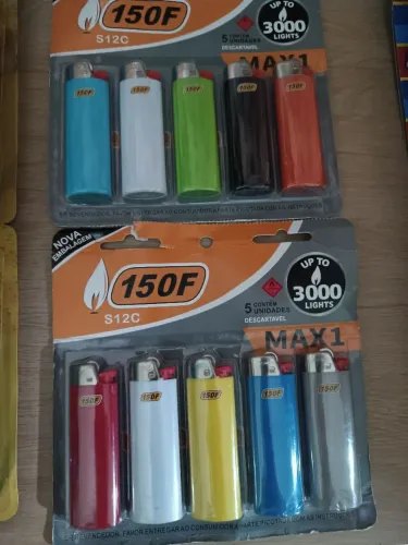 Isqueiro 150F Grande 10 Unidades