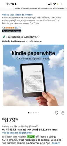 Kindle gen 11 - 16GB