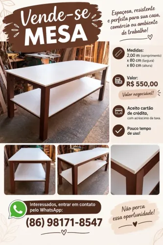 Vende-se Mesa