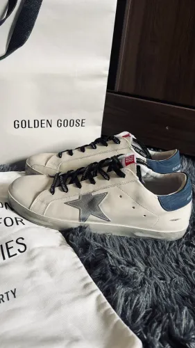 Tênis golden goose superstar branco