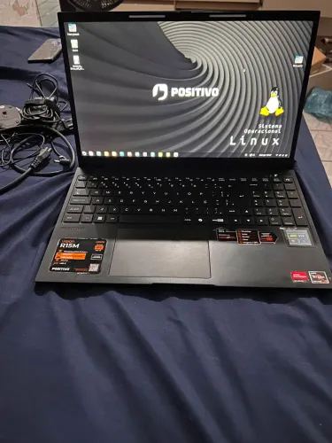 Notbook r15 Ryzen 7 5 geração 8 ram. Aceita troca super novo original lacrado pouco uso