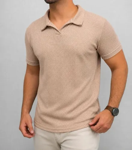 Camisa masculina Texturizada