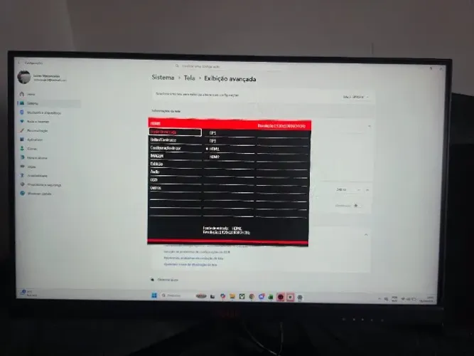 Monitores Gamer 280hz + 144Hz + Brinde Suporte duplo