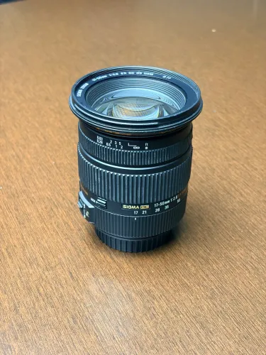 Lente Sigma 17-50 2.8