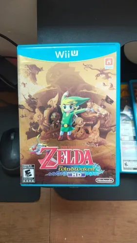 jogo Zelda the windwaker nintendo Wii U