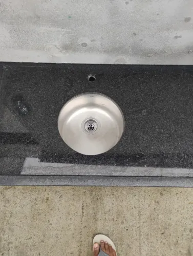 Piá prá ária gorme 1 x56 Cuba de inox Docol valor 400 nunca foi usada