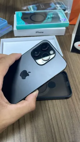 iPhone 14 Pro 256GB Impecável + Capinha MagSafe e Cabo de Brinde!