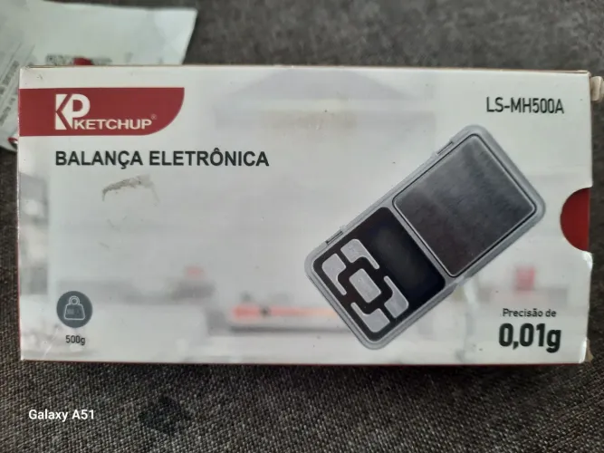 Mini Balança Eletrônica LS-MH500A