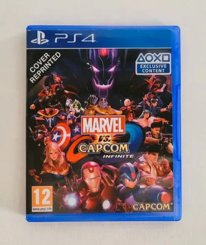 Jogo Marvel vs. Capcom Infinite para PS4 mídia física