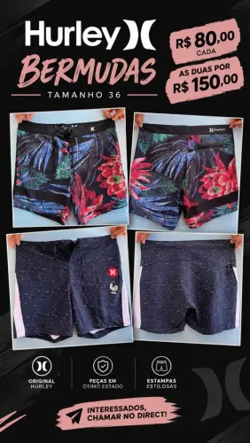 Kit Bermudas Hurley