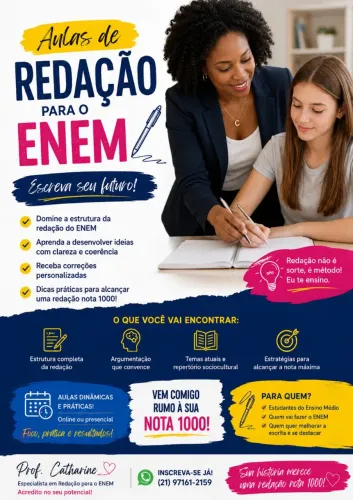 Aulas de redação