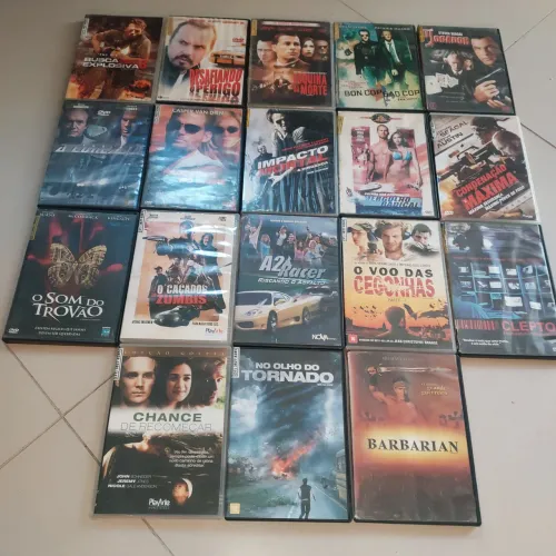 DVD 18 filmes para amantes de mídia física