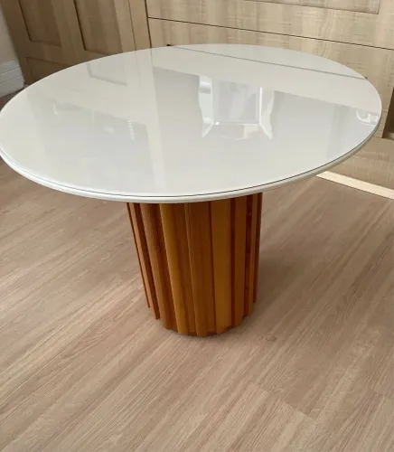 Mesa de Centro / Lateral Living Off White