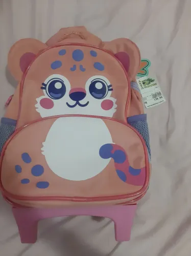 Bolsa infantil rodinha femenina