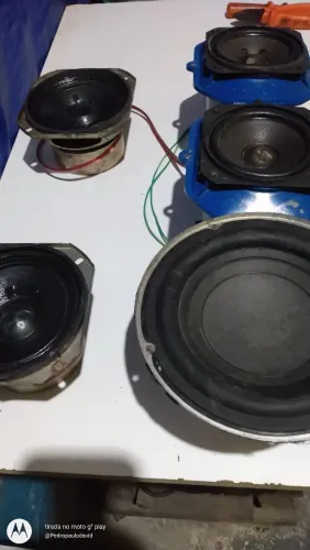 Alto falantes. Sony e JVC