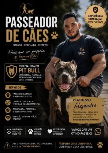 DOG WALKER ( PASSEADOR DE CÃES)