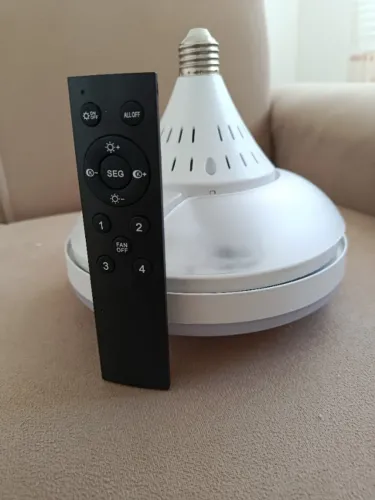 Ventilador/lâmpada led para bocal