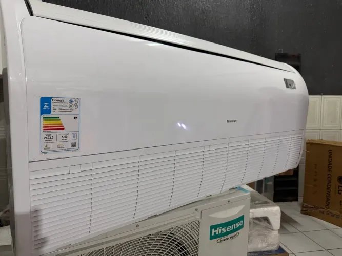 Ar condicionado 60 mil btus inverter novo 380 volts