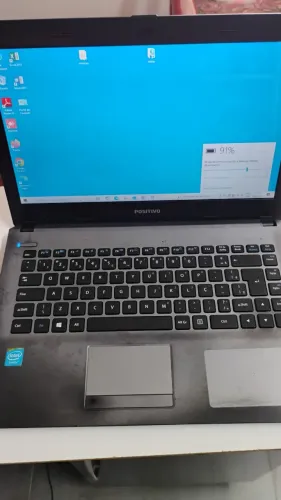 Notebook Positivo 4gb de memoria, SSD 120gb, tela 14", win 10