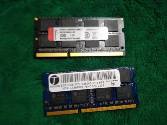 Memória RAM para notebook DDR3L 8 Gigas 