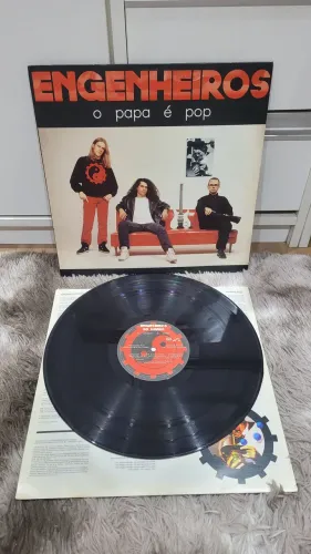 LP Engenheiros do Hawaii "O Papa é Pop" Original de 1990. Excelente estado!