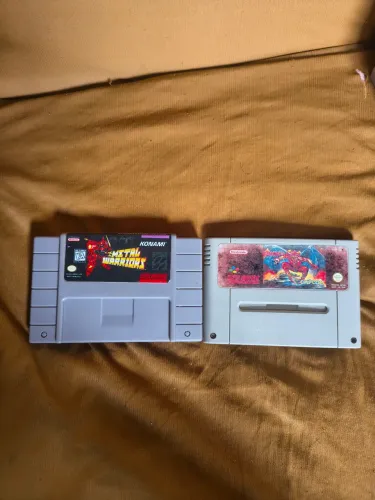 Cartuchos reprô de super Nintendo