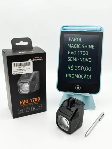 Farol MagicShine EVO 1700 + Controle Bluetooth. Muito Potente!