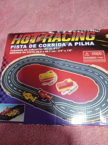 AUTORAMA pista de corrida a pilha 