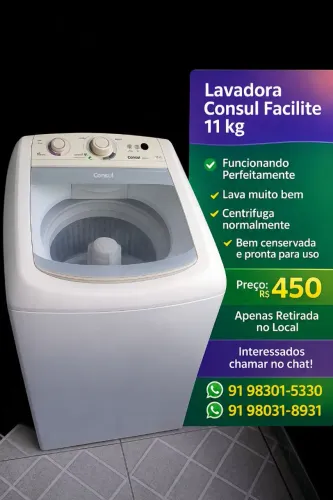 Lavadora Consul Facilite 11 KG