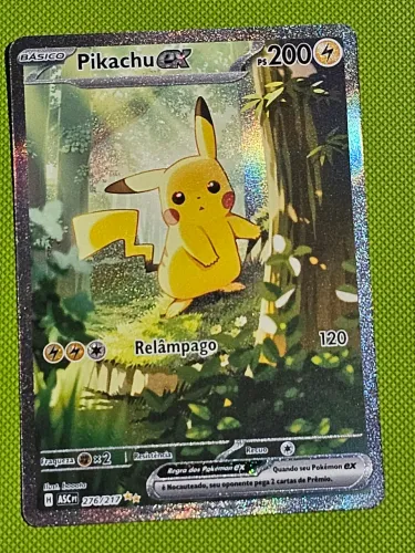 Carta pokémon pikachu ex