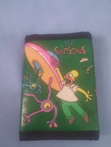 Carteira de velcro Simpsons anos 80/90